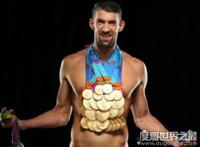 奥运金牌最多的运动员，游泳名将菲尔普斯共获得23金3银2铜