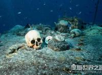特鲁克泻湖的恐怖之处，传说有幽灵舰队驻扎(全球最大的船舶墓地)