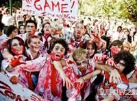 现实版生化危机：墨尔本僵尸节，墨尔本街头遭“僵尸”围城