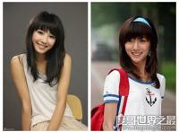 王珞丹和白百合对比照,娱乐圈又一对“双胞胎”姐妹花