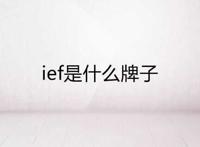 ief是什么牌子