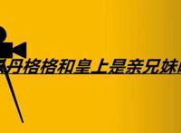 以丹格格和皇上是亲兄妹吗