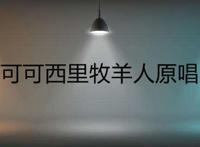 可可西里牧羊人原唱