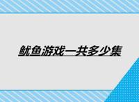 鱿鱼游戏一共多少集