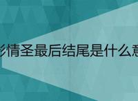 电影情圣最后结尾是什么意思