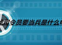 袁鹰找司令员要当兵是什么电视剧