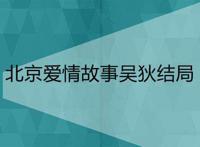 北京爱情故事吴狄结局
