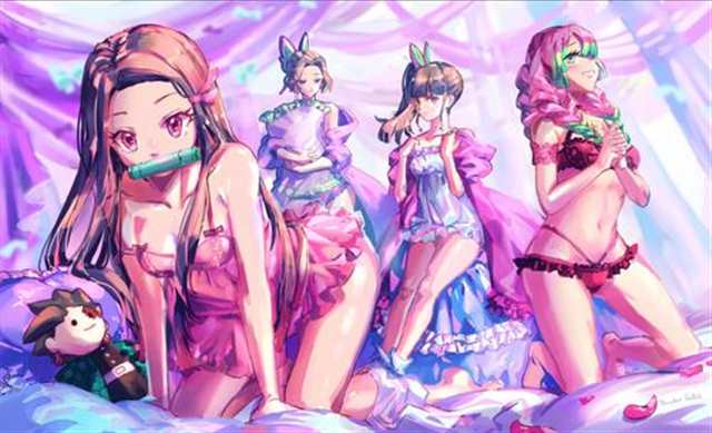 甘露寺蜜璃沐浴污全彩本子