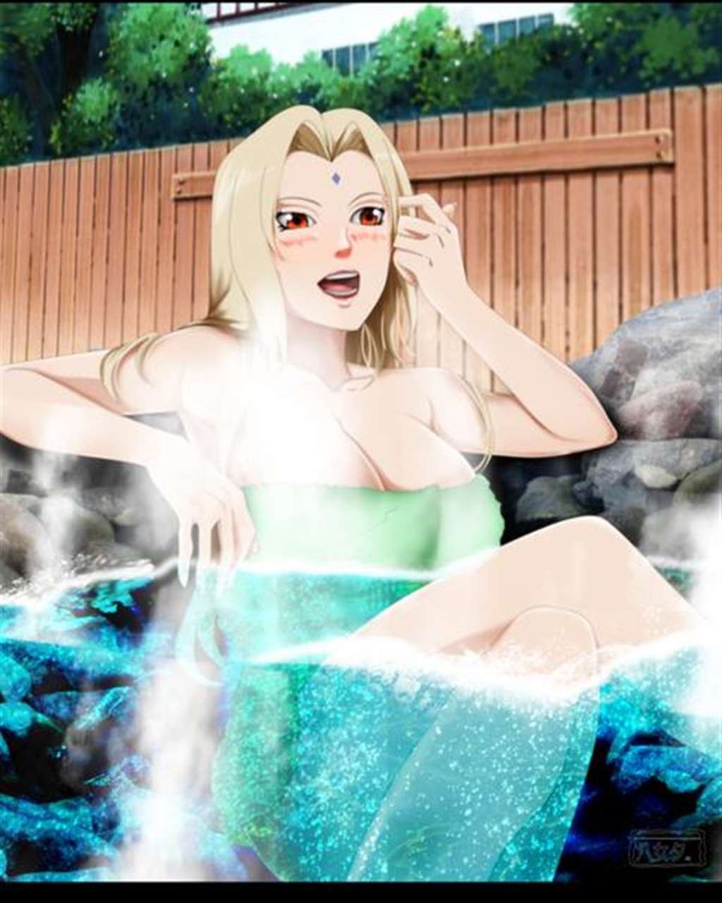 火影忍者纲手邪恶h漫画 泡着温泉就是爽_火影忍者本子漫画阅读(50)