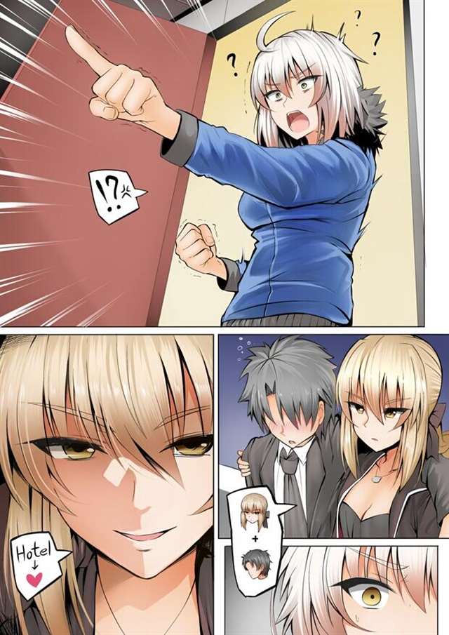fgo 漫画 黑贞 怀孕了.持续更新.