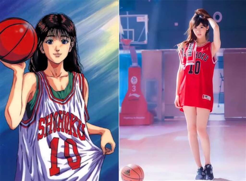 美少女模特cos赤木晴子,简直就像从灌篮高手中走出来的人