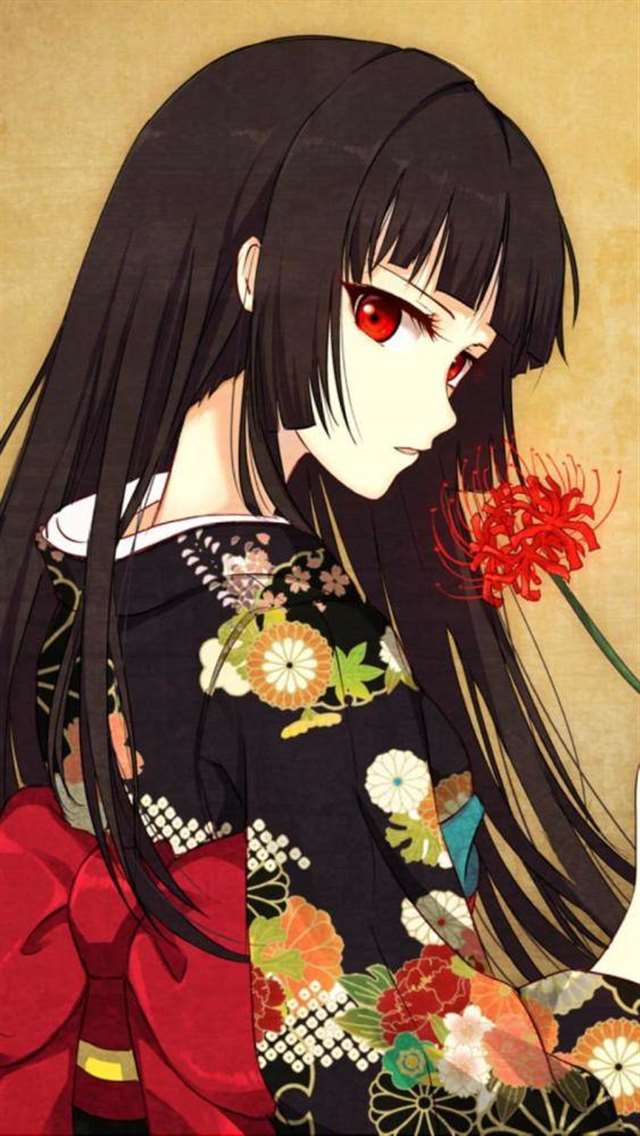 《地狱少女》阎魔爱魑魅魍魉壁纸 语录:地狱天堂,一念之间