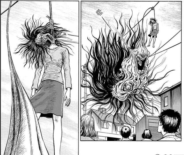 伊藤润二《人头气球》