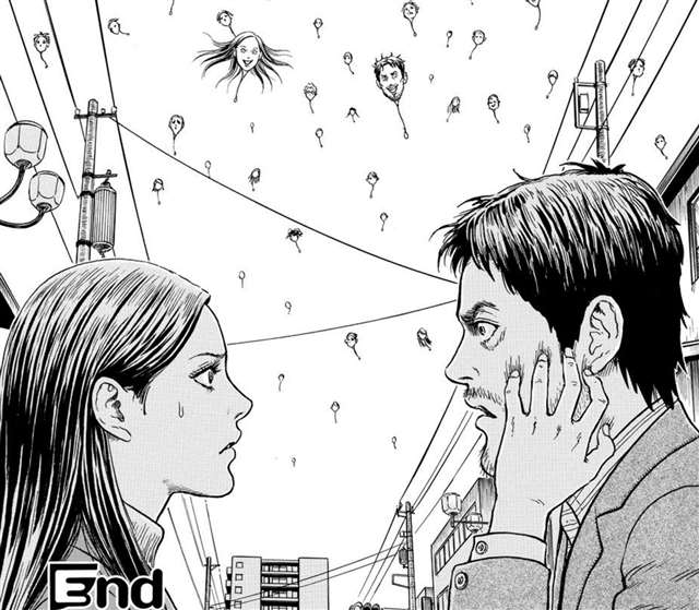 伊藤润二《人头气球》