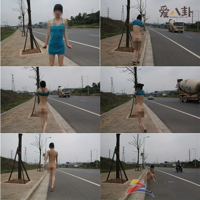上海闹市裸拍门事件是怎么回事?