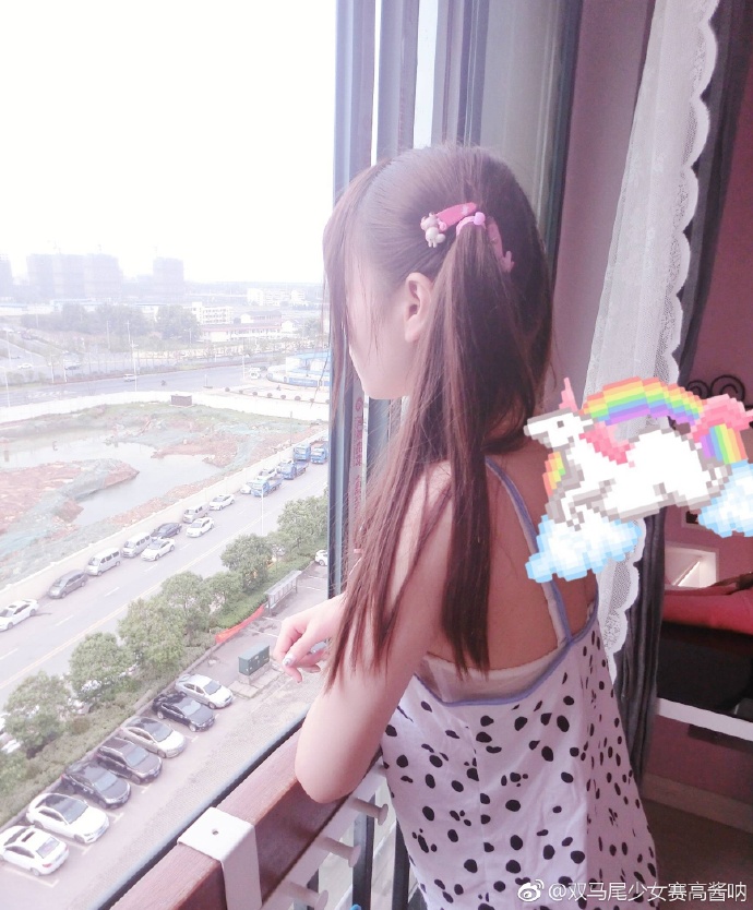 斗鱼女主播双马尾少女赛高最新写真图集