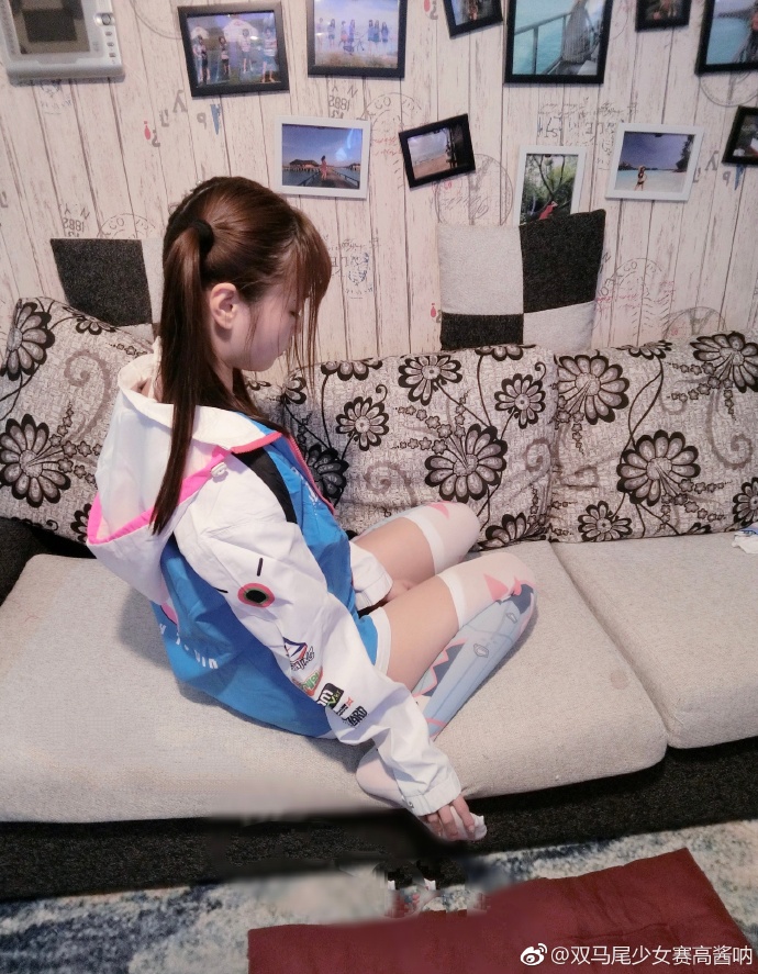 斗鱼女主播双马尾少女赛高最新写真图集