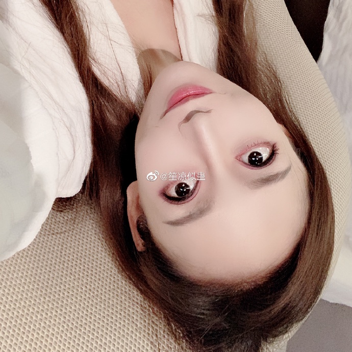 月暖彡如梵音真实姓名 超级女神笙凉似蛊黑色睡衣