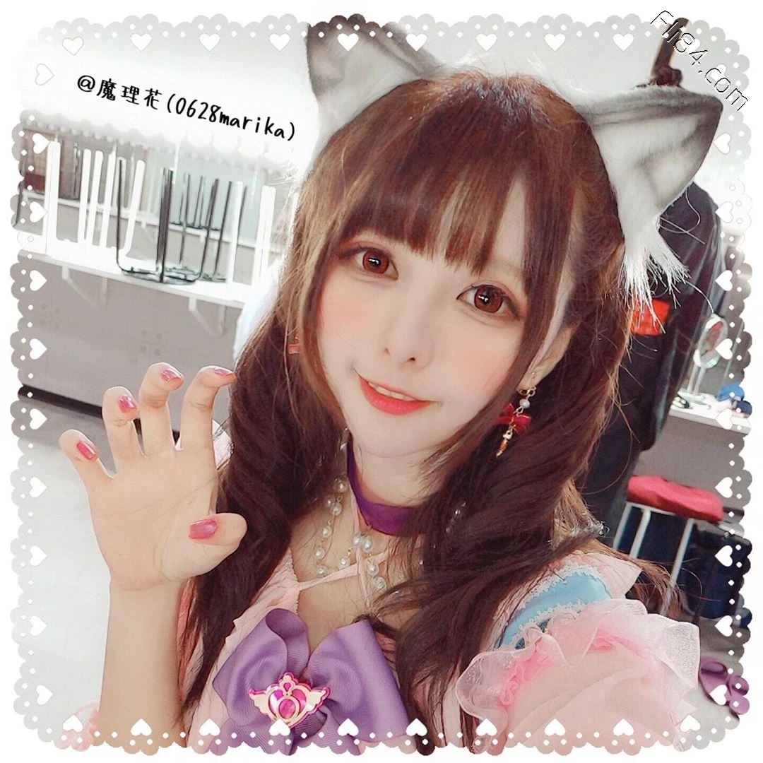 萝莉coser魔理花可爱又真性情 看到照片后立刻被圈粉啦！