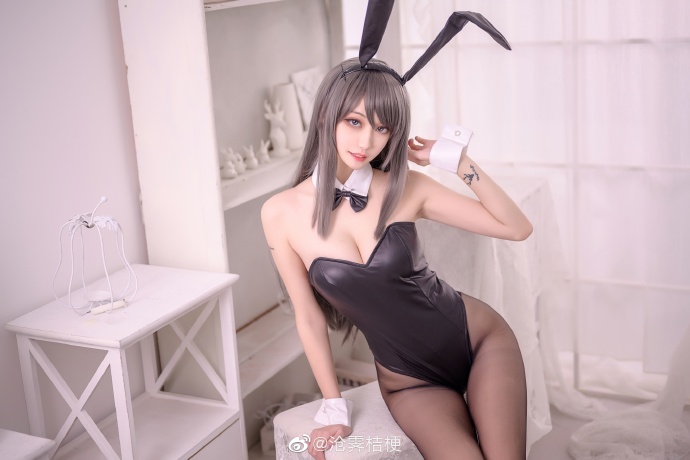 沧霁桔梗樱岛麻衣兔女郎cos 