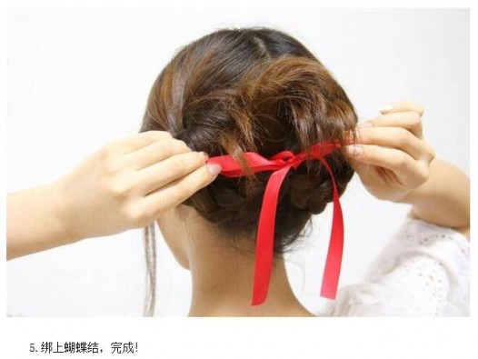 《你的名字》发型惹眼，日本妹子发布《你的名字》发型教程。