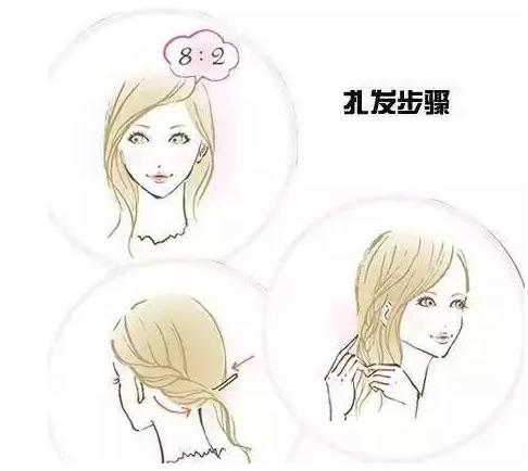 烫发怎么扎好看 最新长卷发扎法教程