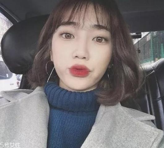 2022韩式齐肩发型图片 显脸小的女生发型