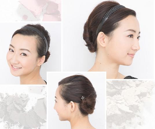 如何自己做简单盘发 自己盘头发简单好看的步骤