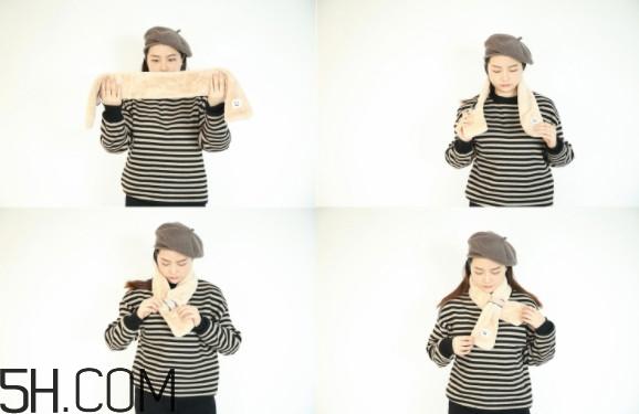 围巾怎么围好看图解 让你温暖整个冬季