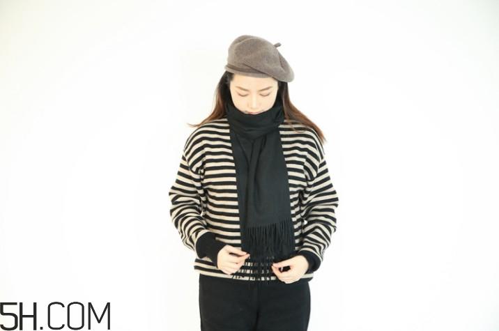 围巾怎么围好看图解 让你温暖整个冬季