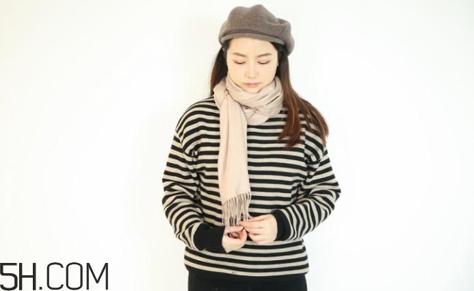 围巾怎么围好看图解 让你温暖整个冬季