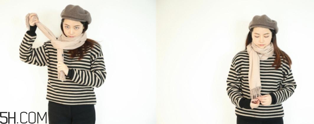 围巾怎么围好看图解 让你温暖整个冬季