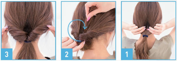 怎么盘发好看又简单图解 随性的自然发型风格