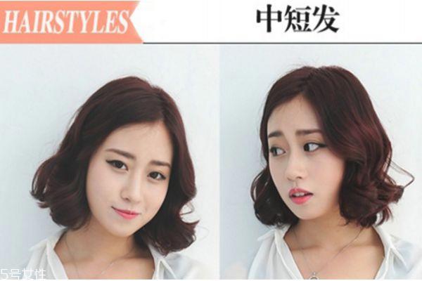 中短卷发有哪些 中短发怎么侧编发