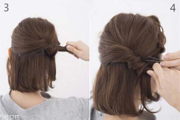 中短卷发有哪些 中短发怎么侧编发