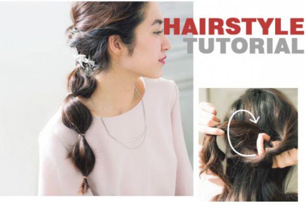 长卷发怎么扎好看图解 长卷发扎法步骤