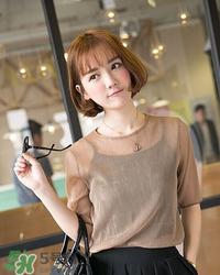 内扣梨花头短发_梨花头短发发型图片