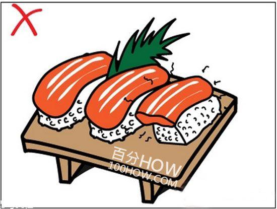吃寿司的正确方法 寿司怎么吃图解