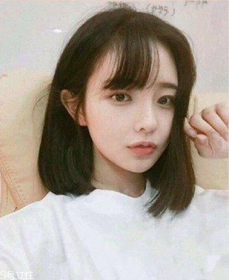 齐肩发怎么烫好看？女生发型设计与脸形搭配
