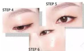 眼线笔怎么用？图解基本的步骤