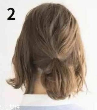 头发短怎么扎好看？6个步骤让短发有型又可爱