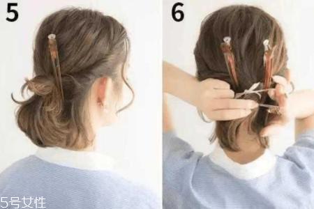 头发短怎么扎好看？6个步骤让短发有型又可爱