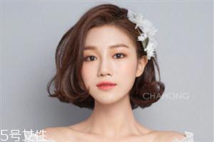 圆脸新娘发型2018图片 任何脸型新娘发型图片大全