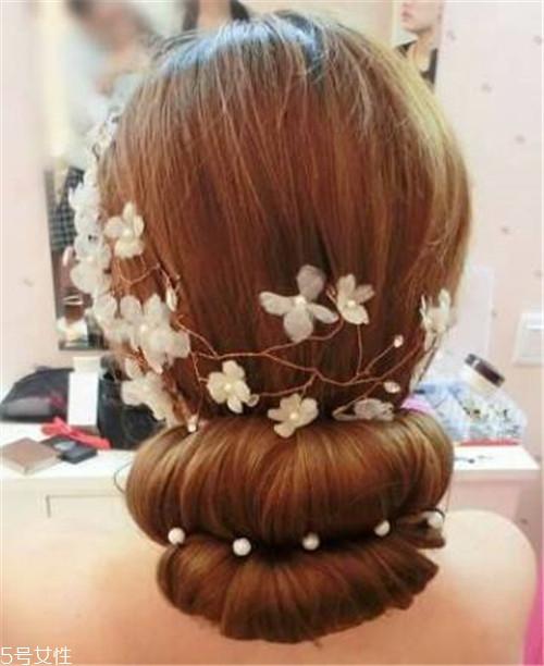 圆脸新娘发型2018图片 任何脸型新娘发型图片大全