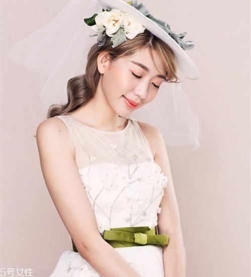 圆脸新娘发型2018图片 任何脸型新娘发型图片大全
