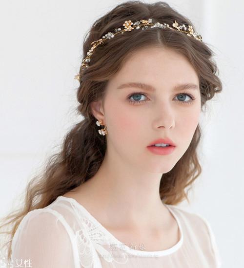 圆脸新娘发型2018图片 任何脸型新娘发型图片大全
