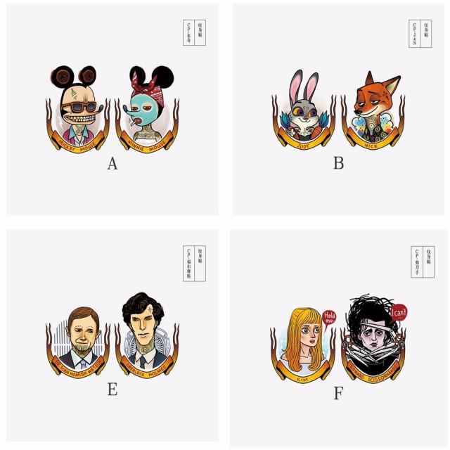 纹身贴纸图片 纹身贴纸贴哪里保持更久