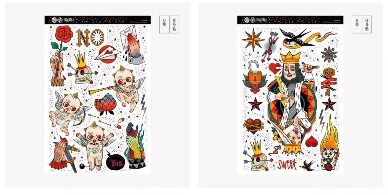 纹身贴纸图片 纹身贴纸贴哪里保持更久