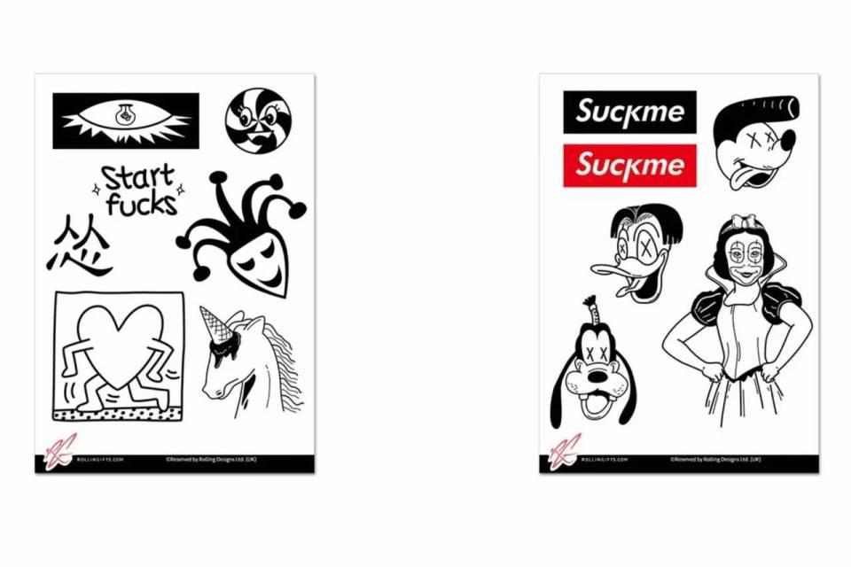 纹身贴纸图片 纹身贴纸贴哪里保持更久