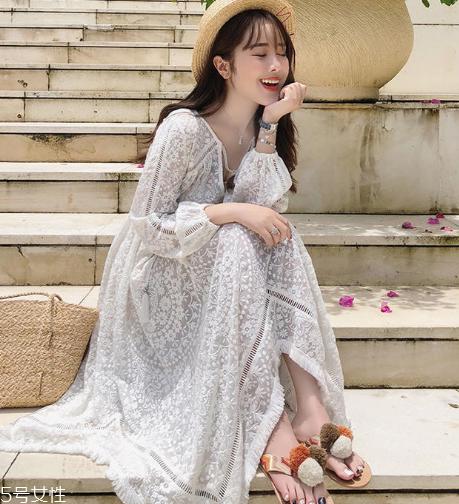 2022新款蕾丝连衣裙？回头率超高的仙女裙